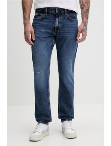 Ze ENZO Ez399 Jeans Uomo Regular Fit - Vestibilità Affusolata, Vita Media, 5 Tasche, Cintura Inclusa - Stonewash Chiaro 32W/32L
