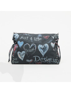 Desigual Borsa A Tracolla Donna In Tessuto - Accessorio Moda Taglia Unica, Design Colorato E Originale, Perfetta Per Ogni Occasione
