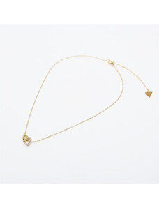 Guess 32012901 - Collana Donna In Acciaio Inossidabile Con Chiusura A Moschettone, 50,8 Cm