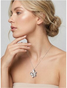Collana con medaglione personalizzato in argento sterling con