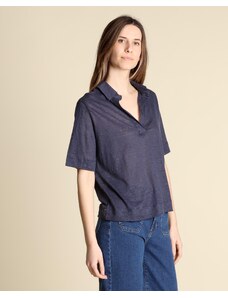 VILA VIMODALA V NECK - T-shirt basic - federal blue/blu