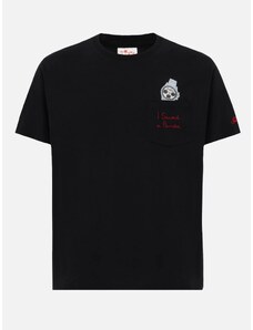 Maglietta Uomo AWDIP - Nera, Taglie Forti (XXL) In Cotone E Poliestere - 3