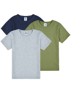 Maglietta Uomo Teddy Smith The-Tee MC | T-shirt A Maniche Corte Con Logo Sul Petto, Bordi A Contrasto Su Collo E Maniche, Vestibilità Comoda