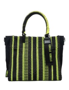 Borsa a tracolla Rebelle CLIO SATCHEL L DOLLARO in pelle verde scuro