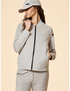 MODSGUE Giacca da donna Y2K, giacca da pilota, casual, college, con MODSGUE Giacca da donna Y2K, giacca da pilota, casual, college, con
