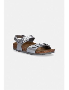 Asso Sandali da bambina con borchie e catena, Sandali, colore BLACK