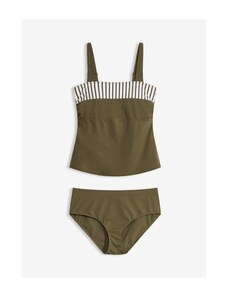 Costume Comodo Volant Costumi Da Bagno Da Donna Con Controllo Della Pancia 2 Pezzi Tankini Costumi Da Bagno Alla Moda Stampa Tie-dye Costumi Da Bagno Atletici Con Culotte Prime Of The Day