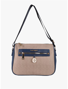 ZENTREON Borsa A Tracolla Donna In Nylon Impermeabile - Multitasca Con Tracolla Regolabile - Beige