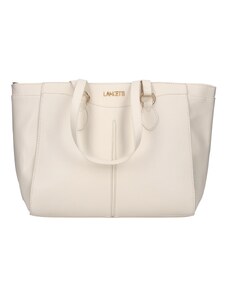 Borsa Donna LANCETTI Sacca Tracolla in Tessuto tipo Raso riporti in Vernice Tracolla in Tessuto Personalizzata Regolabile Dimensioni: 34 X 28 X 11 cm. ART. LB23W-103-4 LINEA FAKTEN (NERO
