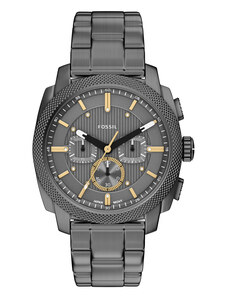 BOSS Orologio Uomo 1513862 | Quarzo Multifunzione | Quadrante Nero Raggiera | Cinturino Acciaio | 44 Mm | Impermeabile 5 ATM