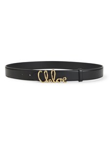 Anthoni Crown Cintura In Pelle Rossa Per Donna – Fibbia Ad Ardiglione Diamante Nero, Larghezza 3,4 Cm, Bombata E Cucita