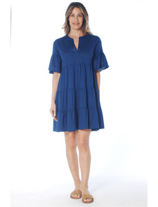 Gothden Abito Lungo Da Donna, Estivo, Casual, Stile Boho, Linea Ad A Nero S 123926104