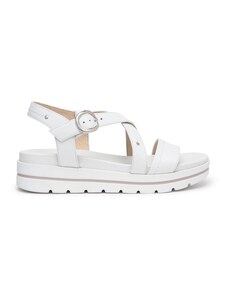 Nero Giardini E513515D Sandali Donna In Pelle – Con Zeppa E Fibbia – Made In Italy - 4