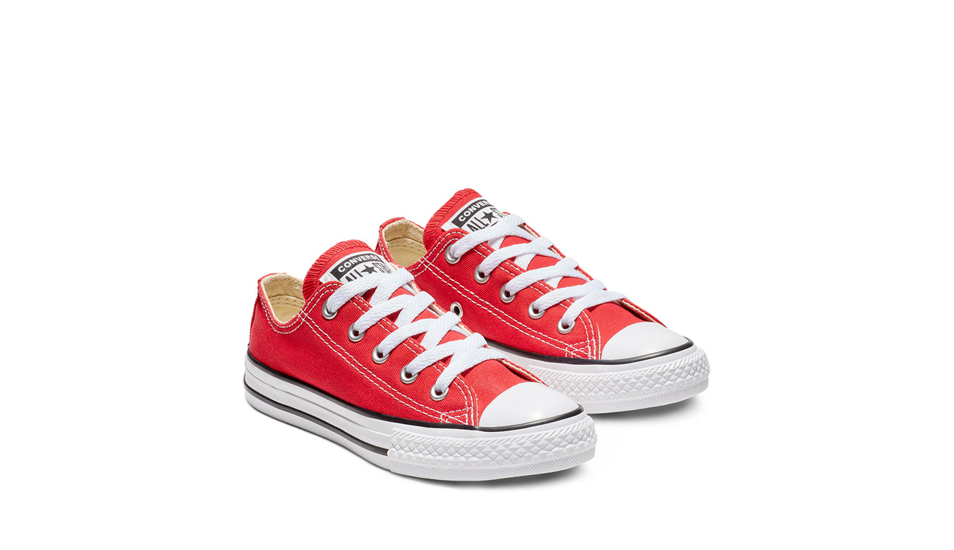 Converse Chuck Taylor All Star Kids Bambini - Sneakers Converse - Rosso - 3J236C-31.5