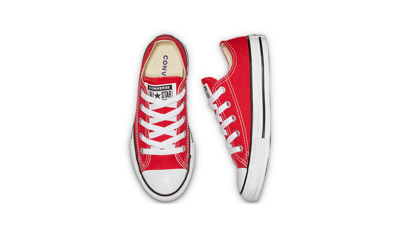 Converse Chuck Taylor All Star Kids Bambini - Sneakers Converse - Rosso - 3J236C-31.5