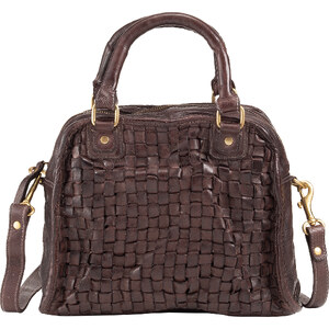 DUDU Borsa Donna Cilindrica in Pelle, Borsa a Tracolla con Catena e Pelle, Borsa a Cilindro Piccola Fashion Elegante con Cerniera Argento