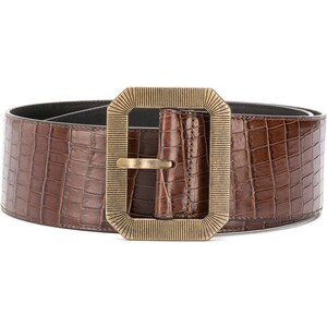 Cintura Uomo In Pelle A Cricchetto LEACOOLKEY - Regolabile, Con Fibbia Automatica, Larghezza 3,5 Cm, Taglie S/M/L, Per Jeans E Abiti - 2