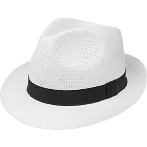 Gondola - cappello in paglia naturale Colore Blu Taglia cappello 55
