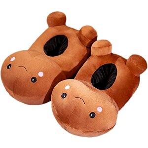Liitrsh 8 Paia Di Pantofole Donna Con Fascia Incrociata, Morbide E Soffici In Peluche, Punta Aperta, Calde E Antiscivolo Per Interni Ed Esterni - 3