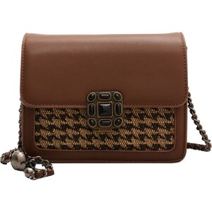 Borsa A Tracolla E A Spalla Donna, Satchel Cachi, 4 Colori Disponibili, Design Versatile