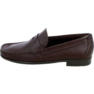 Mocassini Uomo Valleverde 20813 In Pelle Marrone - Calzatura Versatile Per Tutte Le Occasioni, Taglia EU 43