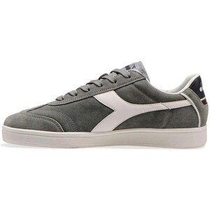 Diadora Scarpe Uomo In Pelle Scamosciata Beige – Chiusura Con Lacci – Suola Gomma – 40.5 EU