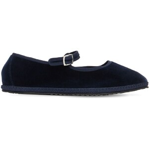 WOMEN'S COTTON & VELVET CHINA DOLL FLAT MARY JANE SHOES - Foto 14