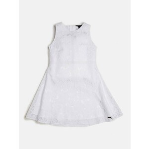 Guess J01K40 Abito in pizzo bianco Stileo