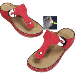 Sandali ortopedici da donna, comodi, estivi, da spiaggia, con