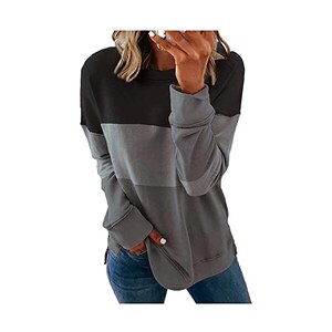 Y2k Crop Top Shirt Manica Lunga Girocollo Aderente Basic T Shirt Slim Fit Cropped Blusa Tee Retro Tops Streetwear, Bianco 01, M