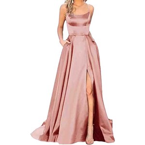GRACE KARIN Abito casual da donna senza maniche con colletto all