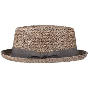 Cappello Di Paglia Bailey Of Hollywood Pork Pie, Naturale, Leggero E Sfoderabile, Taglie S-XXL