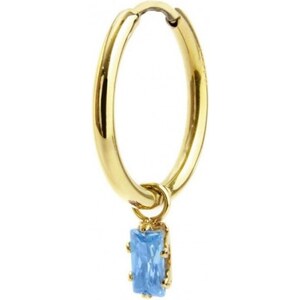 MARLU' MONO ORECCHINO PVD ORO CERCHIO 19MM CON ANELLO 1OR0001G - La