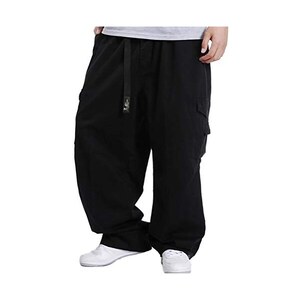 Uomo Cargo Pantaloni Rétro Gamba Dritta Lavoro Hip Hop Sciolto Casual Streetwear