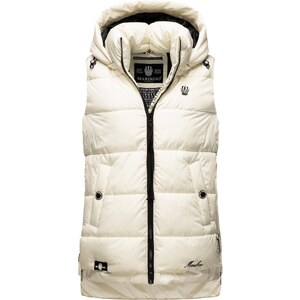 MARIKOO Taisaa - Gilet Trapuntato Leggero Da Donna, Con Cappuccio, Taglie XS-3XL, Giallo., XS - Foto 3