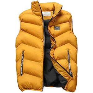 Smanicato Uomo Leggero Gilet Piumino 100 Grammi Giubbotto Giubbino