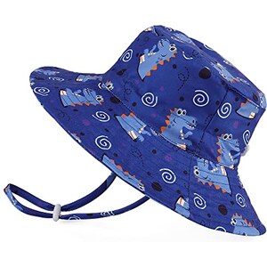Cappello di Paglia Estivo per Bambina Cappello Pieghevole a Tesa Larga Cappello con Visiera Parasole Protezione Solare Cappelli di Paglia da Spiaggia Cappellino floscio con Fiocco