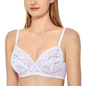 Acquista Moda Donna Pizzo Bordo Floreale Bralette Top Scollo A V Senza Maniche Canotte Crop Top Reggiseno Donna Canotta Gilet Bellezza Indietro Reggiseno Femme In Italia A Partire Da 3.38 - Foto 6