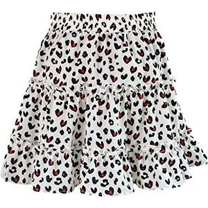 Clearlove Gonna Estiva Bohémien Da Donna – Vita Alta Elastica, Orlo Irregolare – Colore Nero – Taglia S