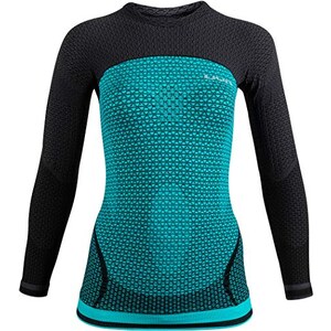Maglia Termica Donna UYN Energyon | Manica Lunga, Tecnologia Flowtunnels, Per Sport Invernali