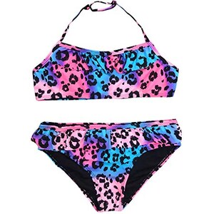 Costume Da Bagno Neonata 3 Pezzi - Stampa Fragola/Sirena, Con Cappello - Foto 4