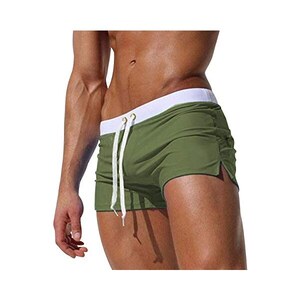 MaaMgic Costume Da Bagno Uomo 2-in-1 Pantaloncino Squalo 7'' - Nero Rosa, Taglia XL, Asciugatura Rapida Con Tasche
