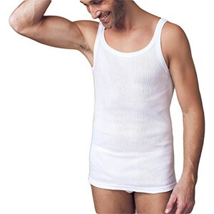 Canottiera da uomo a spalla stretta in cotone Nottingham VS714 canotta vogatore