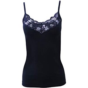 Canotta Azzurra Semplice In Raso Fino Alla Taglia 60 | Rubamori - Foto 4