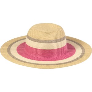 Felcia Cappello da cowboy rosa da donna adulto tinta unita peloso Trim
