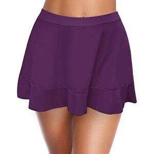 Gonna Da Bagno SHEKINI Donna - Elegante Con Built-in Bikini, Vita Alta E Design Ruched - Foto 7