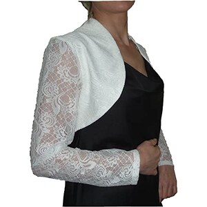 Gyabnw Coprispalle Donna Casuale Elegante Solido Cardigan Comodo Casual Aperto Davanti a Maniche 3/4 per Primavera Estivo