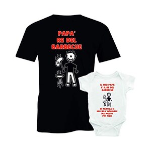 Coppia di T-Shirt Festa del papà Padre-Figlia Padre di una principessa Coppia di T-Shirt Festa del papà Padre-Figlia Padre di una principessa