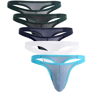 VemeFufu Uomo Boxer Slip Sexy Pizzo Intimo Perizoma Tanga String Uomini Hot Vita Bassa Elastici Thong Mankini Maschile Mutande 113035802 - Foto 11