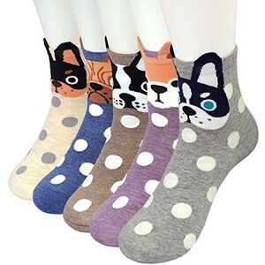 Anso Calzini Da Uomo In Cotone Con Foglie Di Marijuana, Casual - Foto 4